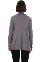 Cardigan mit Seitentaschen (grau 34-40)