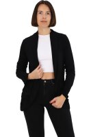 Cardigan mit Seitentaschen (schwarz 34-40)