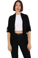 Cardigan mit Seitentaschen (schwarz 34-40)