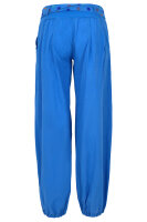 Pumphose in Uni Farben Stoffhose 3417 blau