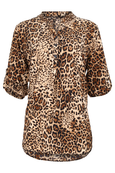 Longbluse Animalprint 2310