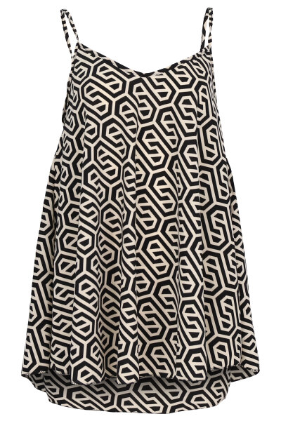 Spaghettiträger Top Animal Print 2312