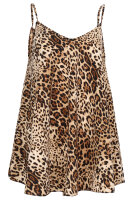 Spaghettiträger Top Animal Print 2312