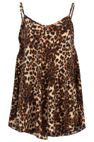 Spaghettiträger Top Animal Print 2312
