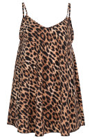 Spaghettiträger Top Animal Print 2312