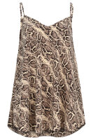 Spaghettiträger Top Animal Print 2312
