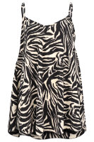 Spaghettiträger Top Animal Print 2312