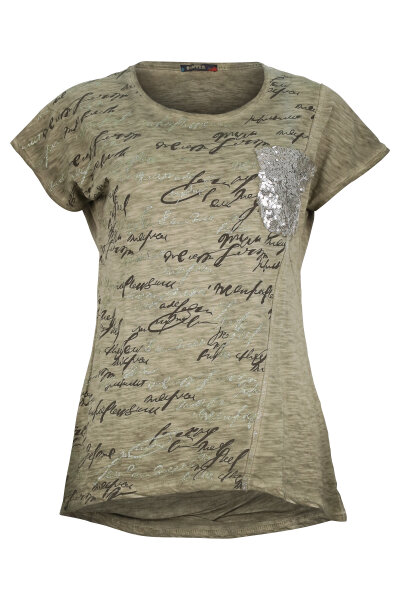 T-Shirt Lettering 46743 (Grün L)
