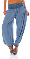 Pumphose in Unifarben Aladinhose 1482 (jeansblau)
