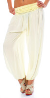 Pumphose in Unifarben Aladinhose 1482 (gelb)