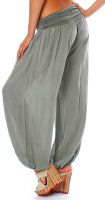 Pumphose in Unifarben Aladinhose 1482 (oliv)