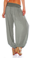 Pumphose in Unifarben Aladinhose 1482 (oliv)