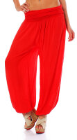 Pumphose in Unifarben Aladinhose 1482 (rot)