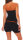 Einteiler kurz in Uni Farben Jumpsuit 8964 (schwarz)