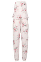 Einteiler geblümt Overall Blumenmuster 1495