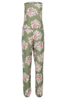Einteiler geblümt Overall Blumenmuster 1495