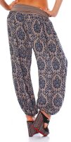 Pumphose mit Yoga Muster 7198 (fango)
