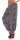 Pumphose mit Yoga Muster 7198 (fango)