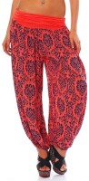 Pumphose mit Yoga Muster 7198 (coral)