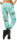 Sweathose mit Jungle Print Jogginghose 83728 (türkis)