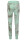 Sweathose mit Jungle Print Jogginghose 83728 (türkis)