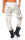 Sweathose mit Jungle Print Jogginghose 83728 (weiß)