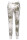 Sweathose mit Jungle Print Jogginghose 83728 (weiß)