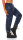 Sweathose mit Jungle Print Jogginghose 83728 (dunkelblau)