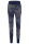 Sweathose mit Jungle Print Jogginghose 83728 (dunkelblau)