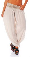 Pumphose in Unifarben Aladinhose 1482 (beige/creme)