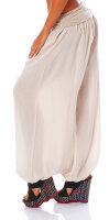 Pumphose in Unifarben Aladinhose 1482 (beige/creme)