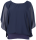 Bluse im Fledermaus Look Tunika 6296 (dunkelblau)