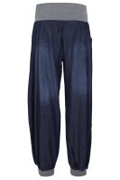 Pumphose Denim Style Haremshose 6258 (blau)
