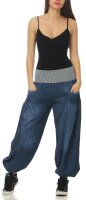 Pumphose Denim Style Haremshose 6258 (blau)