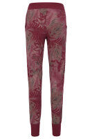 Sweathose mit Jungle Print Jogginghose 83728 (brombeer)