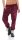 Sweathose mit Jungle Print Jogginghose 83728 (brombeer)