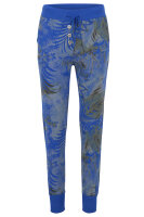 Sweathose mit Jungle Print Jogginghose 83728 (blau)