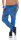 Sweathose mit Jungle Print Jogginghose 83728 (blau)