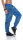Sweathose mit Jungle Print Jogginghose 83728 (blau)