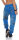 Sweathose mit Jungle Print Jogginghose 83728 (blau)