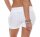 Hotpants in Unifarben Shorts 6086 (weiß, S)