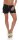 Hotpants in Unifarben Shorts 6086 (schwarz, S)